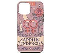 Sapphic Tendencies Femme Lesbian Subtle WLW LGBT Pride Month Case for iPhone 12 mini