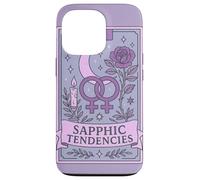 Sapphic Tendencies Femme Lesbian Subtle WLW LGBT Pride Month Case for iPhone 13 Pro