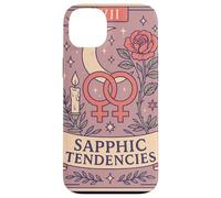 Sapphic Tendencies Femme Lesbian Subtle WLW LGBT Pride Month Case for iPhone 14 Plus