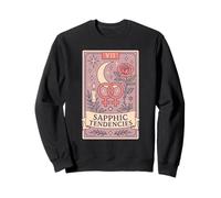 Sapphic Tendencies Femme Lesbian Subtle WLW LGBT Pride Month Sweatshirt