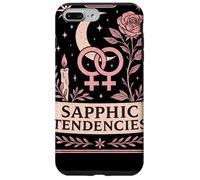 Sapphic Tendencies Femme Lesbian WLW LGBTQ Pride Tarot Retro Case for iPhone 7 Plus/8 Plus