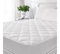 Sapphire 100% Waterproof Mattress Protector,Extra Deep 38cm Fitted Skirt Anti Allergy Supersoft Quilted Bed Protector Cover Mattress Cover (Super King 180X200 cm)