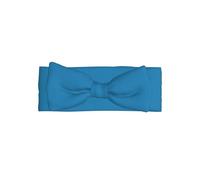 Sapphire BlueBow headband, patterned baby bow hair accessory, suitable for newborns, infants, and everyday wear