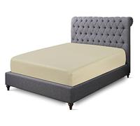 Sapphire collection 200 Thread Count 100% Egyptian Cotton Fitted Sheet (Double, Mocha)