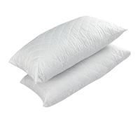 Sapphire Collection Quilted Cover 2 Pack Soft Hotel Quality Hallowfibre filled Sleeping Pillows for Stomach, back and Side Sleepers Down Alternative Bed Pillow (2 Pack)