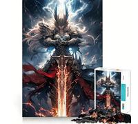 Sapphire Gaze Crimson Will 1000 Piece Jigsaw Puzzles for Adults Teenagers Wise Think Toy Stress Relief Clear Cut (50x75cm)