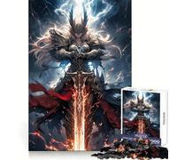 Sapphire Gaze Crimson Will 1000 Piece Jigsaw Puzzles for Adults Teenagers Wise Think Toy Stress Relief Clear Cut (50x75cm)
