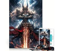 Sapphire Gaze Crimson Will 1000 Piece Jigsaws for Adults Puzzle Strengthen Memory Warm Time Clean Edge (38x26cm)