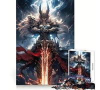 Sapphire Gaze Crimson Will 1000 Piece Jigsaws for Adults Puzzle Strengthen Memory Warm Time Clean Edge (38x26cm)