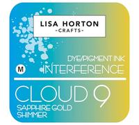 Sapphire Gold Shimmer Interference Ink Pad by Lisa Horton Crafts
