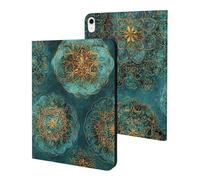 Sapphire & Jade Mandalas Cute Tablet Case Compatible with iPad