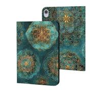 Sapphire & Jade Mandalas Cute Tablet Case Compatible with iPad