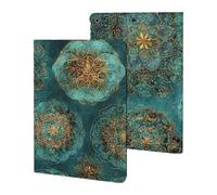 Sapphire & Jade Mandalas Cute Tablet Case Compatible with iPad