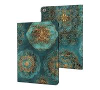Sapphire & Jade Mandalas Cute Tablet Case Compatible with iPad