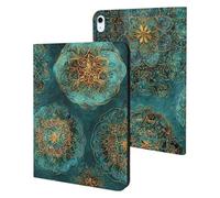 Sapphire & Jade Mandalas Cute Tablet Case Compatible with iPad
