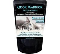 Sapphire Labs Odor Warrior Cat Litter Deodorizer | Cat Litter Odor Control with Ultra Absorbing Activated Charcoal | Extend The Life of Your Kitty Litter with a Truly Fragrance Free Litter Solution