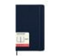 Moleskine Daily Planner 2027, Hard Cover 12 Month Diary with Elastic Closure, Large 13x21 Cm, Sapphire Blue