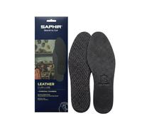Sapphire Leather on Charcoal Insoles Black Size 43