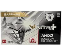 Sapphire Nitro + AMD RADEONTM RX 9070XT Gaming OC 16GB PHANTOMLINK POLAR, GDDR6 PCI Express 5.0 x16 ATX Graphics Card, Phantomlink PE, Phantomlink Pe, Phantomlink Card Power System