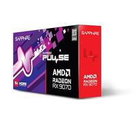 Sapphire AMD Radeon RX 9070 PULSE Graphics Card for Gaming - 16GB