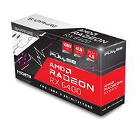 Sapphire Radeon RX 6400 PULSE 4GB GDDR6 Ray-Tracing Graphics Card, RDNA2, 768 St