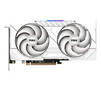 Sapphire PURE AMD Radeon RX 9060 XT 16GB GDDR6 Graphics Card - White - 11350-02-20G