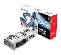 Sapphire Pure AMD Radeon RX 9070 XT OC Gaming Edition 16GB GDDR6 Graphics Card, Triple Fans, Dual HDMI, Dual DisplayPort, White