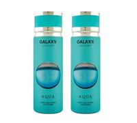 Sapphire’s Choice - Aqua Perfume Spray | Pack of 2- Galaxy Concept Aqua Spray for Men 200ml | Orange, Lavender and Amber Fragrance | Aqua Men Perfume Spray Made in Uae