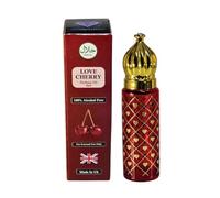 Sapphire’s Choice - Cherry Perfume | Love Cherry Men and Women Perfume oil 8ml | Sandalwood,Rose and Jasmine Fragrance | Perfume oil for Unisex Made in UK