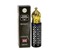 Sapphire’s Choice Desire Wanted Perfume oil for Men 8ml | Lemon, Woody and Vanilla Perfume Fragrance | Wanted Perfume oil Made in UK
