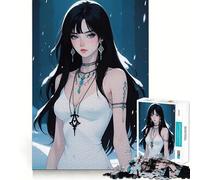 Sapphire Snowfall Adult Jigsaw Puzzles 1000 Pieces Brain Workout Toy Casual Relax Image Assembly Artistic Gift (50x75cm)