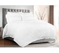 Sapphire Textile 800 Thread Count Luxurious Oxford Duvet Cover Set With Pillowcases 100% Pure Egyptian Cotton Single Double King Super King Bedding Set (White, Double)