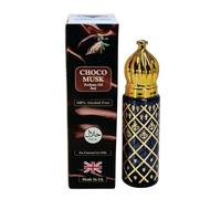 Sapphire's Choice Choco Musk Perfume Oil | Choco Musk Perfume oil For Men and Women 8ml | Vanilla,Chocolate and Musky Fragrance | Fragrance For Men and Women Made in UK
