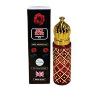 Sapphire's Choice Red Rose Perfume Oil | Red Rose Perfume Oil For Women and Men 8ml | Orange,Cedarwood and Lemon Fragrance| Fragrance oil For Men and Women Made in UK