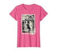 Sappho Lovers Tarot Card Aphrodite Greek Mythology T-Shirt, Women, Pink Heather, Medium