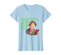 Sappho - May I Write Words Stronger Than Bone T-Shirt, Women, Baby Blue, Small