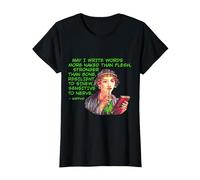 Sappho - May I Write Words Stronger Than Bone T-Shirt, Women, Black, Small