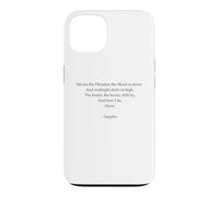 Sappho Poem - Loneliness - Ancient Greek Lyric Poetry Case for iPhone 13