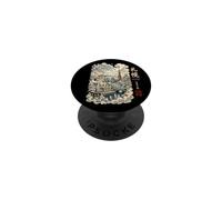 Sapporo Hokkaido Winter Clock Japan Ukiyo-e Japanese Kanji PopSockets Adhesive PopGrip