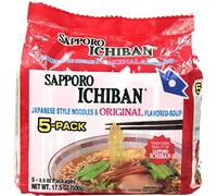 Sapporo Ichiban Instant Bag Ramen Noodles, Original, 17.5 Ounce by Sapporo Ichiban