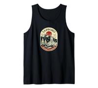 Sapporo Nature & Strength Retro Japan Heritage Design Tank Top