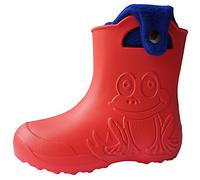 SAPRO SYSTEM Frog Coral Kids EVA Wellington Boots (UK: 11.5/12.5 Child EU: 30/31, Snaps)