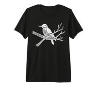 Sapsucker Line Art Birdwatcher Premium T-Shirt