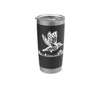 Sapsucker Line Art Birdwatcher Stainless Steel Insulated Tumbler