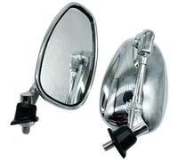 SAQIYEU Motorbike Mirror Compatible With For XVS400 For XVS650 For XVS950 Motorcycle Rear Side Mirror Motorcycle Side Rearview Mirror Motorcycle Accessory