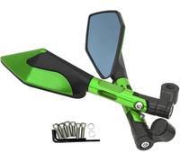 SAQIYEU Motorbike Mirror Compatible With For Z800 For Z1000 Motorcycle Handlebar Mirror Motorcycle Rear Side Mirror The Motorcycle Side Rearview Mirror