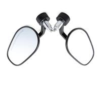 SAQIYEU Motorbike Mirror Compatible With For Z800 For Z900 For ER6N Motorcycle Bar End Mirrors Motorcycle Rearview Mirrors The Motorcycle Handlebar Mirror