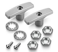 SAQXK RV Waste Water Valve Replacement Kit Replacement Kit for RV Water Tank Valve Drain Valve Extension Rod RV Grey and Black Tank Sewer Valve Parts 2 Pack