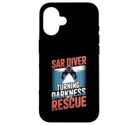 SAR Diver Turning Darkness Into Rescue Case for iPhone 16