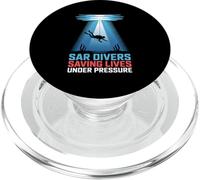 SAR Divers Saving Lives Under Pressure PopSockets PopGrip for MagSafe